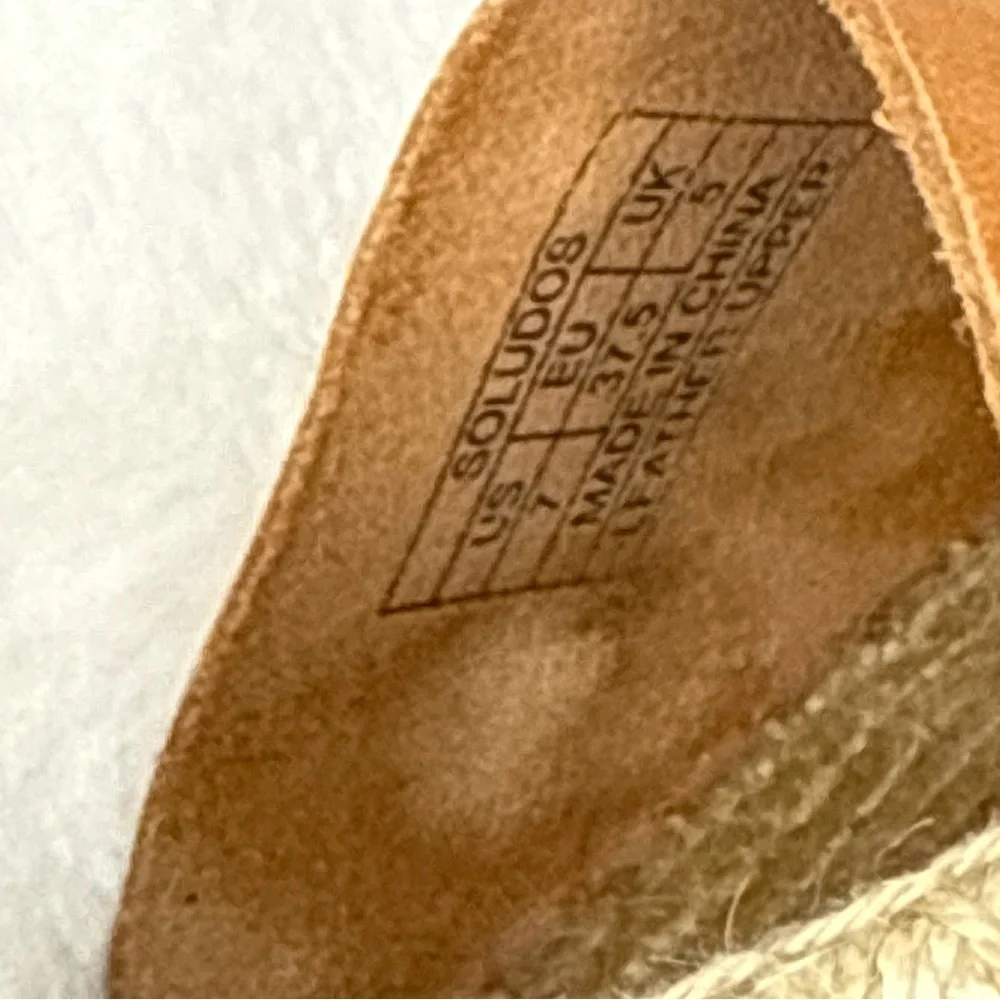 Soludos Minorca Platform Espadrille Sandals 7 - Picture 8 of 9